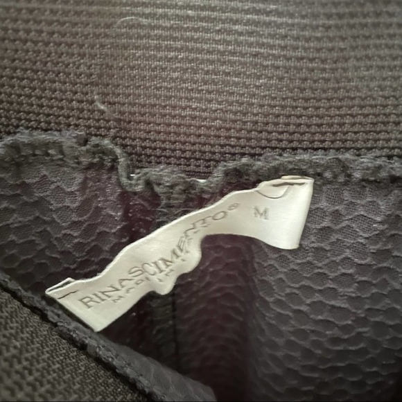 Rinascimento Pebble Textured Fit and Flare Skirt - Picture 5 of 5